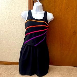 Beach Cabana one piece swimsuit.